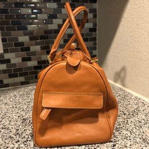 Jcrew leather mini duffle purse
